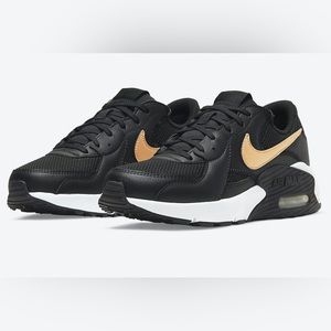 Nike Air Max Excee Black and Gold